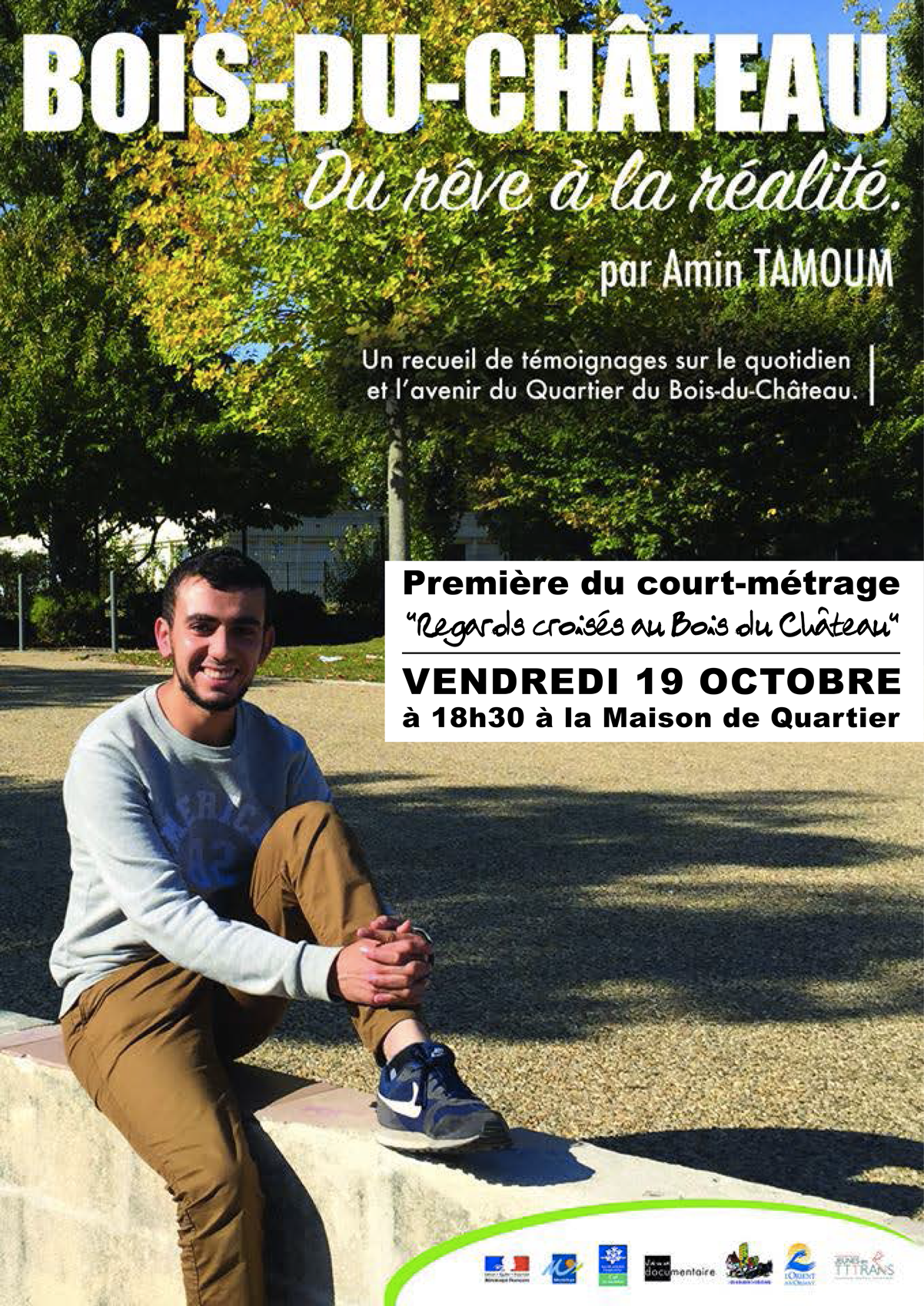 Première_court-métrage_Amin_TAMOUM_Regards_croisés_au_Bois_du_Château