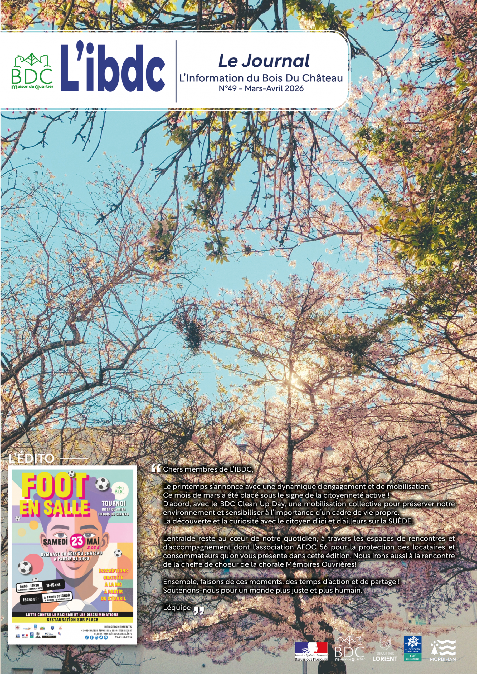 JOURNAL L'IBDC - L'information de Bois du Château