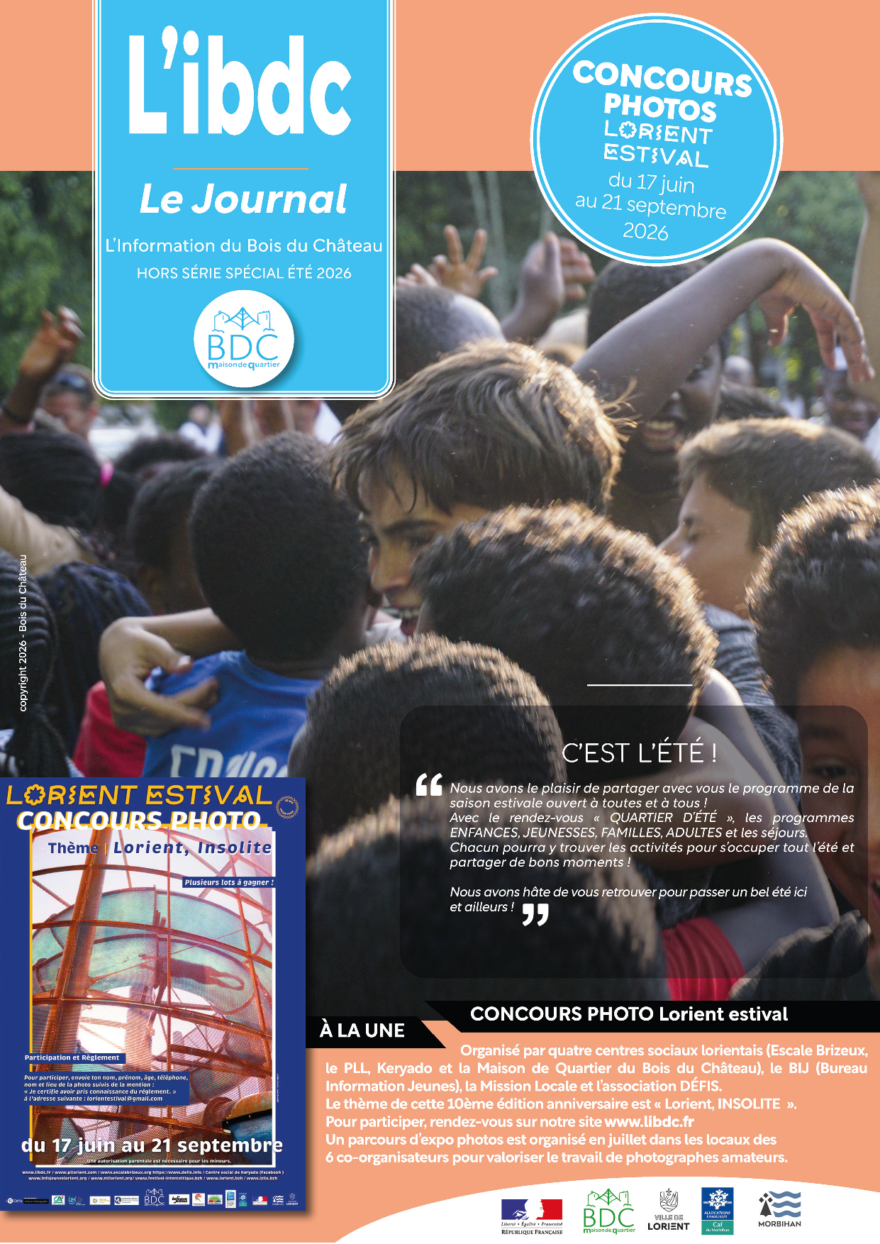 JOURNAL L'IBDC - L'information de Bois du Château
